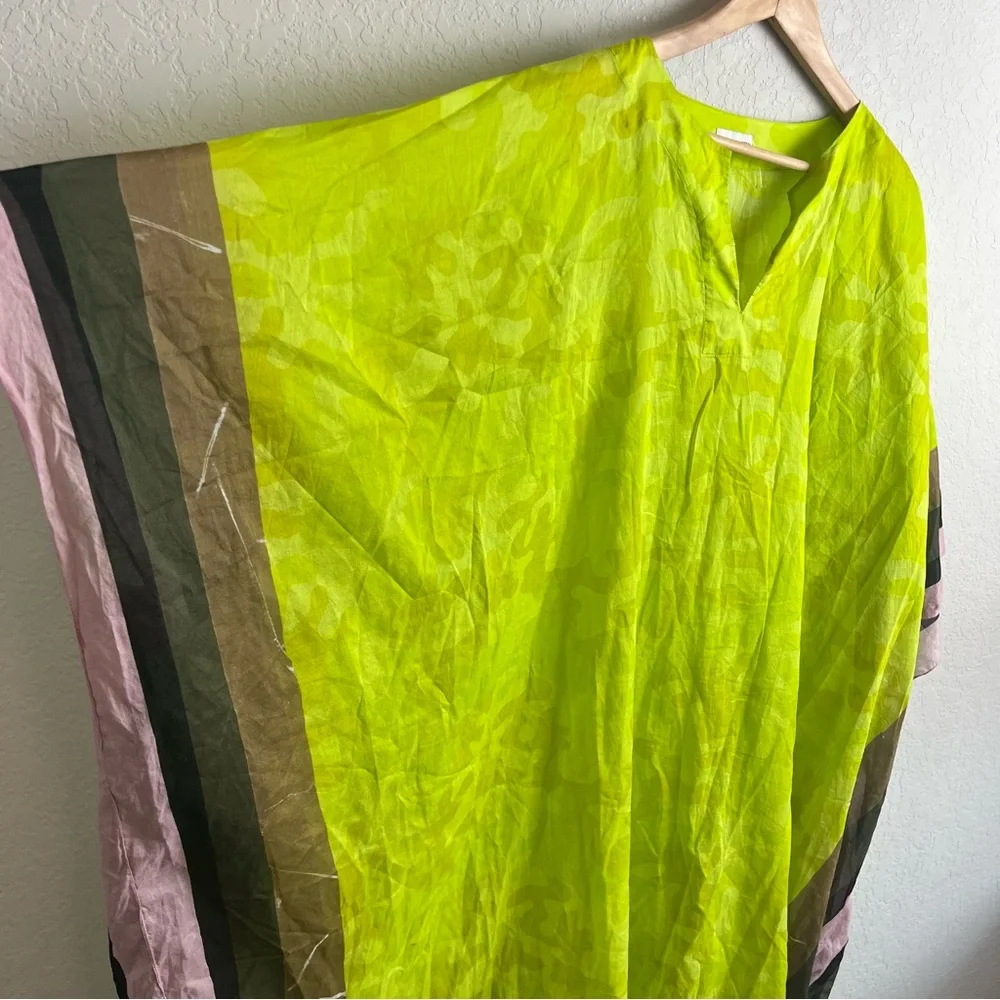 Dries Van Noten Kaftan Camouflage Tunic Shirt